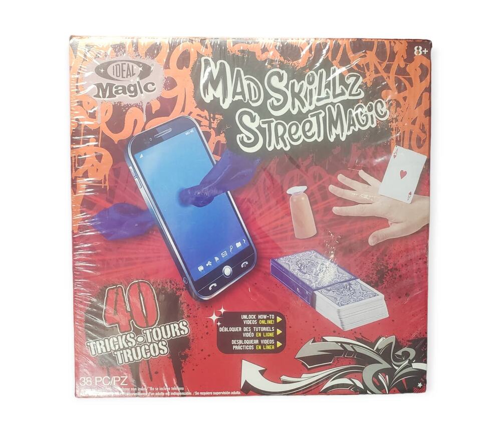Ideal Magic Mad Skillz Street Magic Kit Tricks To Get Magic Skills | Cards